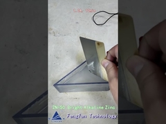 रैक और बैरल प्लेटिंग ZN 50 के लिए उज्ज्वल जिंक क्षारीय