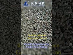 दो घटकों के साथ एसिड जिंक चढ़ाना रसायन; पोटेशियम क्लोराइड जिंक चढ़ाना; ZN-658
